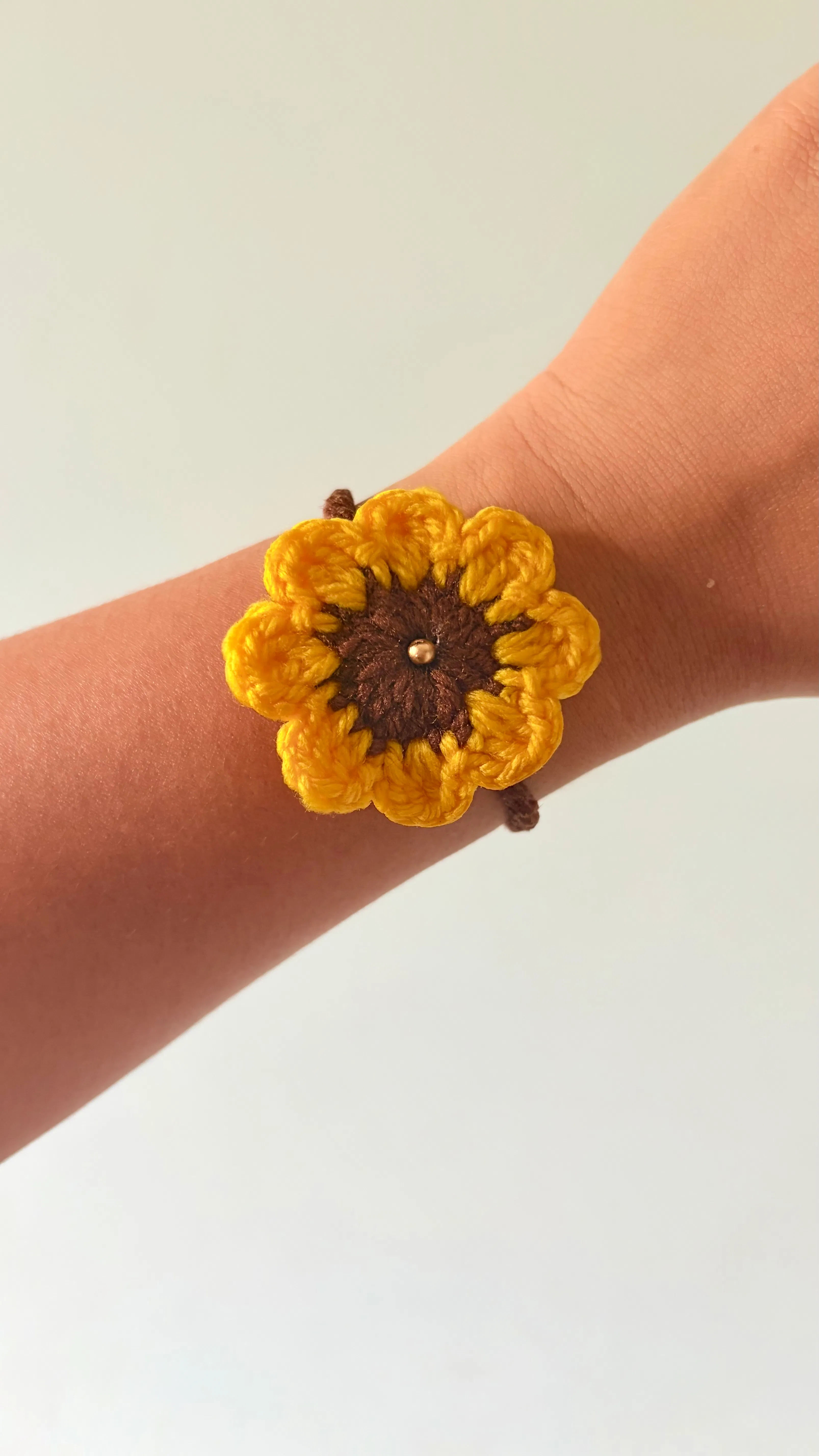 Yellow flower Rakhi