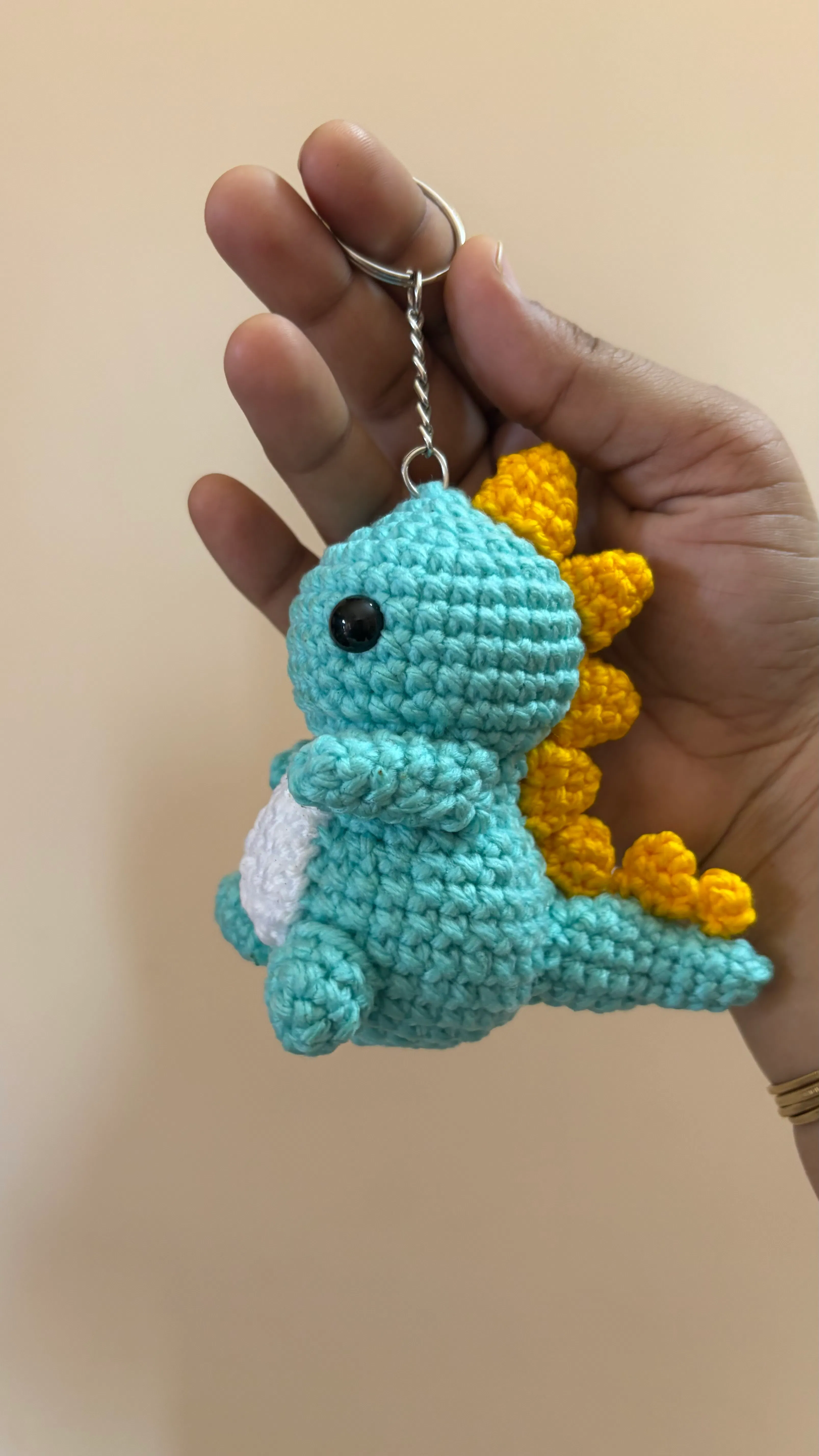 Dino keychain
